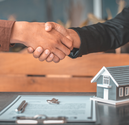 A & A Leisure Service - Real estate handshake over a property contract